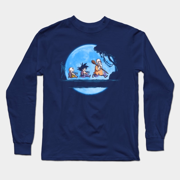 Milk Moon Long Sleeve T-Shirt by Barbadifuoco